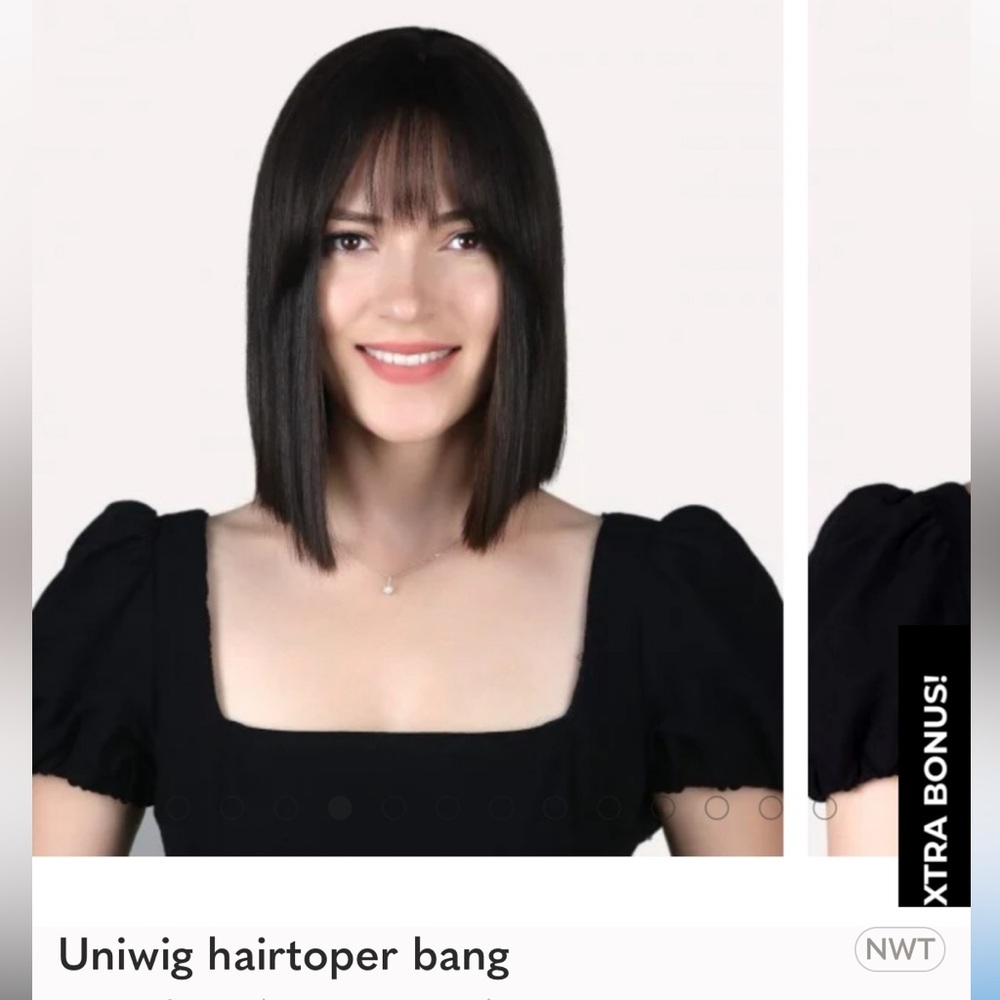 COPY - Uniwigs Human Hair Bangs